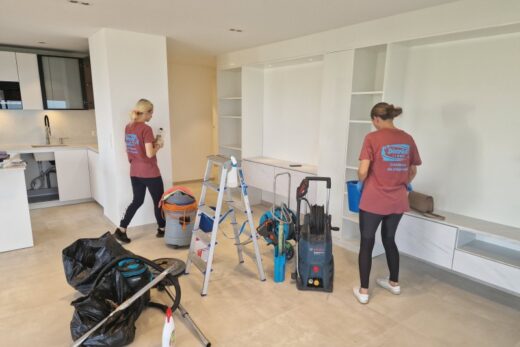 Entreprise de nettoyage de fin de chantier après travaux dans villas à Cannes