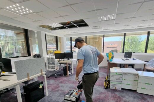 Contrat d&#8217;entretien et nettoyage de bureaux pour co working à Valbonne Sophia Antipolis